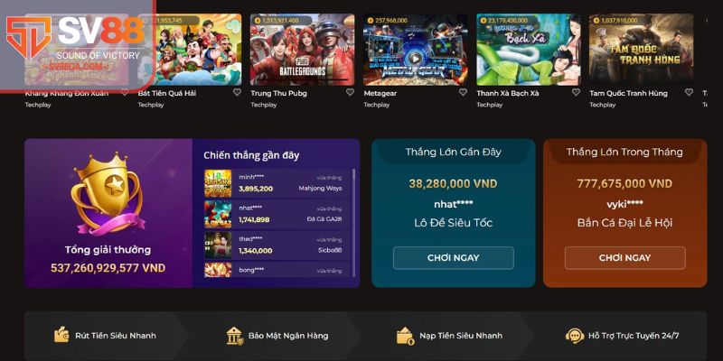 Cập nhật chi tiết link vào SV88 uy tín, an toàn