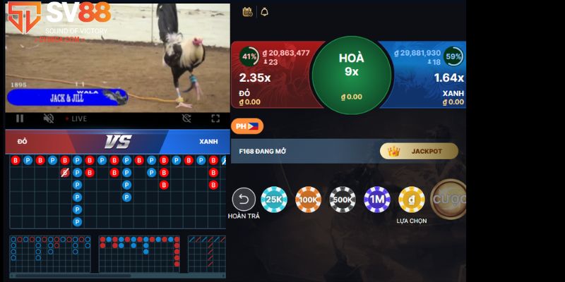 Ưu điểm nổi bật của đá gà SV88